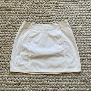 White Jcrew Skirt